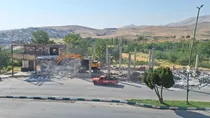 پاکسازی و ساماندهی پیاده‌راه غذا در کرمانشاه با دستور قضایی و رأی کمیسیون ماده