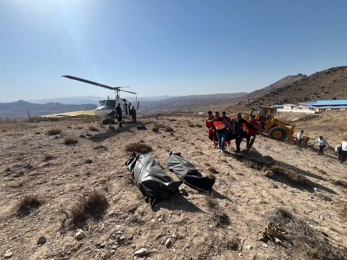 مرگ ‌۴ نفر در حادثه سقوط اتوبوس به دره در جاده دماوند
