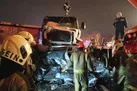 تصادف مرگبار در جاده قدیم دماوند / برخورد پژو ٢٠۶ و کامیون
