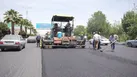 آسفالت بلوار جانباز نونوار می‌شود