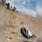 شش کشته و زخمی در حادثه ترافیکی محور راین به جیرفت