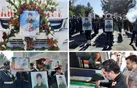 تشییع پیکر مطهر شهدای مدافع امنیت منطقه کورین در زاهدان