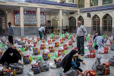 رزمایش همدلی در مساجد ادامه‌ دارد / توزیع ۲۸۵ هزار بسته ارزاق در تهران