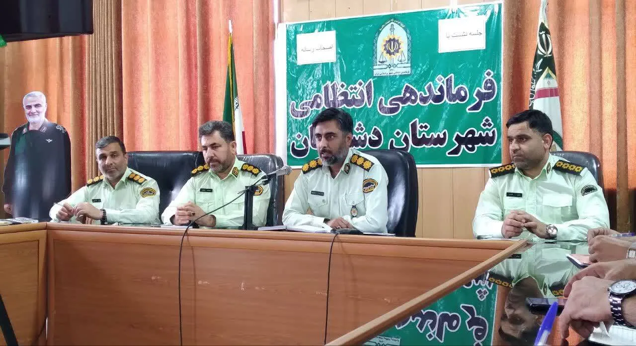 عملکرد فرماندهی انتظامی شهرستان دشتستان در سال ۱۴۰۲ تشریح شد