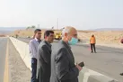 آسفالت  ۱۶ کیلومتر از محور ایلام - مهران