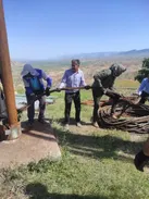 عمیق ترین چاه آب شرب غرب کشور با طراحی مجدد دوباره در مدار بهره‌برداری قرار گرفت