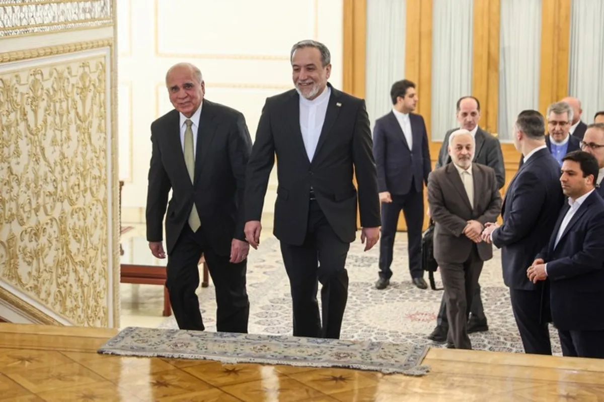 دیدار وزیر خارجه عراق با رئیس جمهور و وزیر خارجه