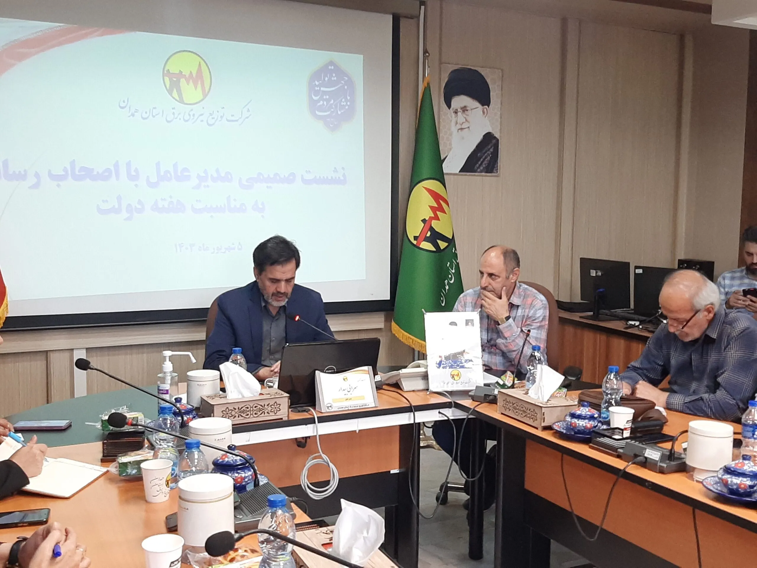 بهره‌برداری از ۱۹ کلان پروژه برق در شهرستان همدان