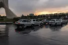 بارش باران و برف در پایتخت / کاهش دما تا ۸ درجه