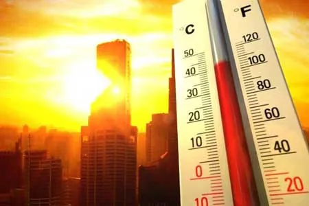 هشدار هواشناسی نسبت به احتمال رخداد دمای ۵۰ درجه در دو استان