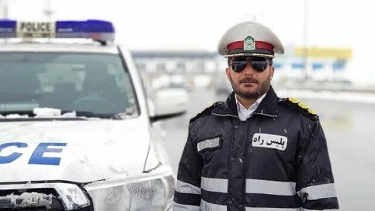 ترافیک سنگین چالوس و هراز | بارش برف و باران در ۵ استان