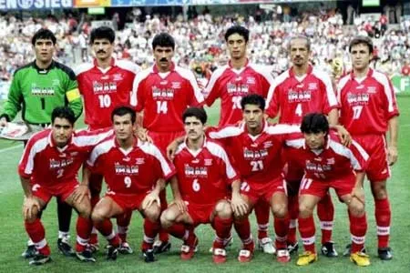 تیم ملی فوتبال ۱۹۹۸ ایران بهترین تیم قرن ورزش ایران به انتخاب مردم / رتبه دوم و سوم در اختیار والیبالیست‌ها