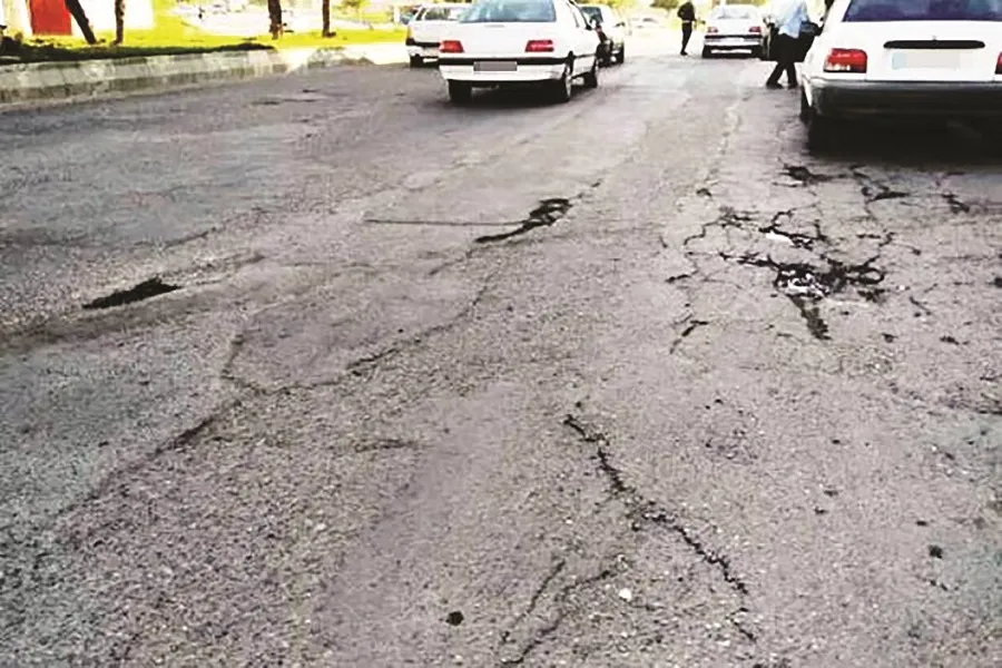 خیابان‌های چروک در تمنای آسفالت