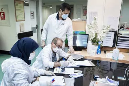 رنگ کرونایی پایتخت نارنجی است / بستری ۸۵۰ بیمار جدید