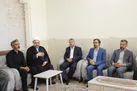 همراهی مقام های قضایی یزد با رئیس کل دادگستری استان سیستان و بلوچستان در دیدار با خانواده شهید کریمی