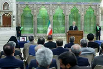 تجدید میثاق رئیس جمهور با آرمان‌های امام راحل