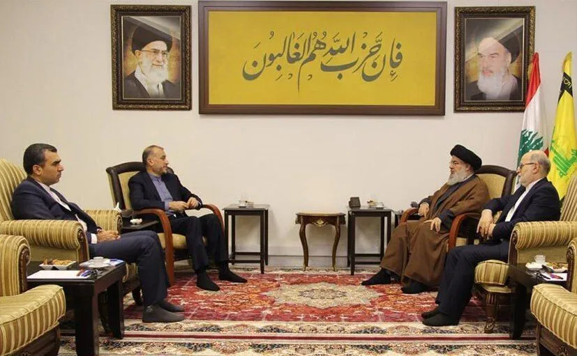 امیرعبداللهیان با سیدحسن نصرالله دیدار کرد