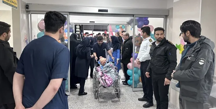 عملیات انتقال کودکان بستری بعثت به بیمارستان اکباتان آغاز شد 