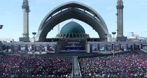 مراسم وداع با پیکر «آقای شهید ایران»/ مصلای تهران میعادگاه آخرین دیدار