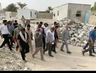بازدید استاندار و نمایندگان هرمزگان از اقدامات نفت ستاره خلیج فارس در مناطق زلزله‌زده
