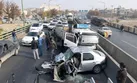 مرگ ۲۵۵ نفر در تصادفات بزرگراه های پایتخت