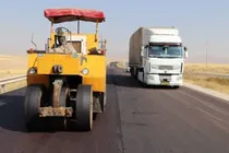 اجرای ۱۲ کیلومتر روکش آسفالت در محور شریانی همدان-قزوین