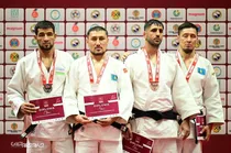 برنز آسیا بر گردن پاراجودوکار چهاردانگه