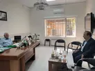 دیدار مدیر نمایندگی ستاد مردمی یزد با رئیس هیئت امناء ستاد دیه کشور