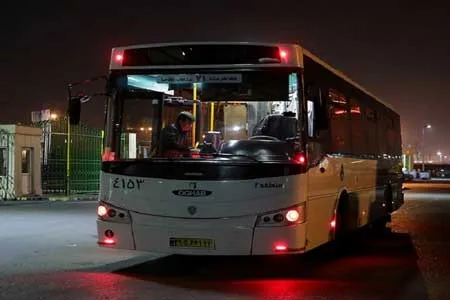 کارت واکسن مسافران را رانندگان اتوبوس کنترل می کنند