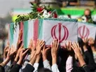 تشییع پیکر ۷ شهید خوزستانی در اهواز