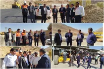 بازدید مدیرکل سازمان بازرسی استان از معابر برون شهری در حال ساخت