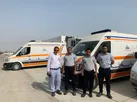 اعزام سری اول کمک ها ی سازمان بسیج کارگران و کارخانجات به منطقه زلزله زده سایه خوش در استان هرمزگان