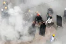 ناآرامی های پلیس میانمار ؛ حملات نیمه شب پلیس ضدشورش