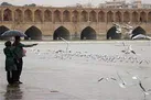 فعالیت سامانه بارشی تا پایان هفته در اصفهان