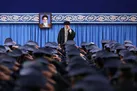 جمعی از فرماندهان و کارکنان نیروی هوایی ارتش با رهبر انقلاب دیدار می‌کنند