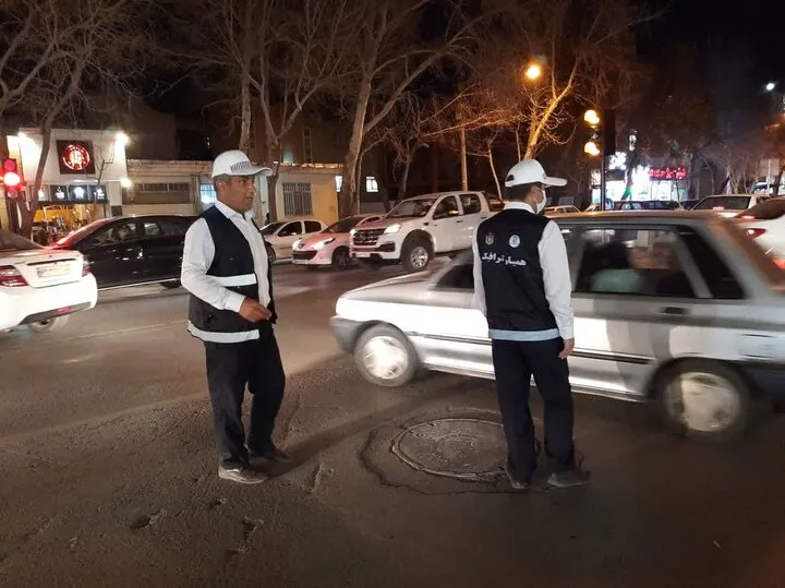 همیاران پلیس به یاری راهور می‌آیند