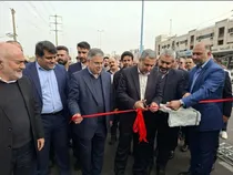 پل سیگمنتال روگذر شهدای غزه اهواز به بهره برداری رسید