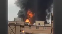 حریق در کارگاه فندک‌سازی شهرک صنعتی نصیرآباد تهران