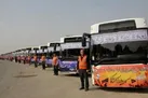 تداوم خدمات‌رسانی شبانه روزی حمل و نقل به زائران در پایانه چذابه