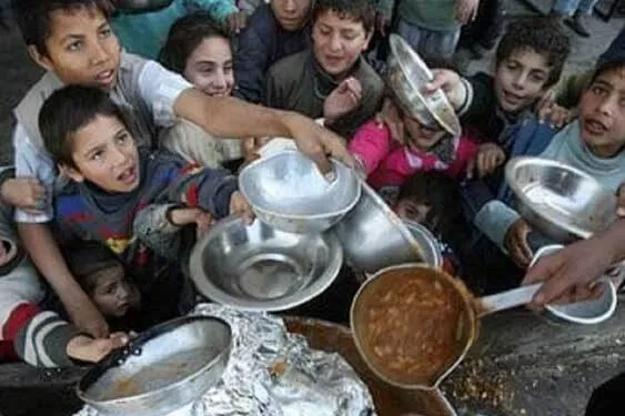 ۱ میلیون و ۸۰۰ هزار نفر در غزه با قحطی روبرو هستند