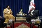 رایزنی سید عمار حکیم و آیت‌الله آملی لاریجانی درباره همکاری‌های دوجانبه و تحولات منطقه
