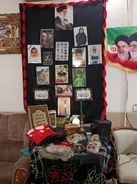 حضور سفیران امام مهربانی‌ها در مجلس روضه خانگی بزرگداشت شهدای مظلوم میناب در یزد