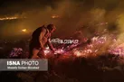 آتش‌سوزی بیش از ۲۵ هکتار از اراضی مرتعی شهرستان اهر