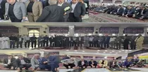 غبارروبی و عطرافشانی گلزار شهدای بندرعباس