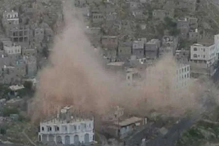 بمباران یمن با کمک آمریکا انجام می‌شود