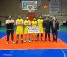 تیم کافه نوید بجنورد قهرمان هفته سوم لیگ بسکتبال ۳ در ۳ خراسان شمالی شد