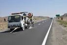 خط‌کشی ۱۲۰ کیلومتر از راه‌های حمیدیه برای ارتقای ایمنی تردد