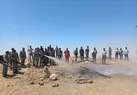 مانور مشترک اطفاء حریق در منطقه کوهستانی  در استان هرمزگان برگزار شد