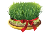 سبزه دقیقه نودی سفره هفت‌سین