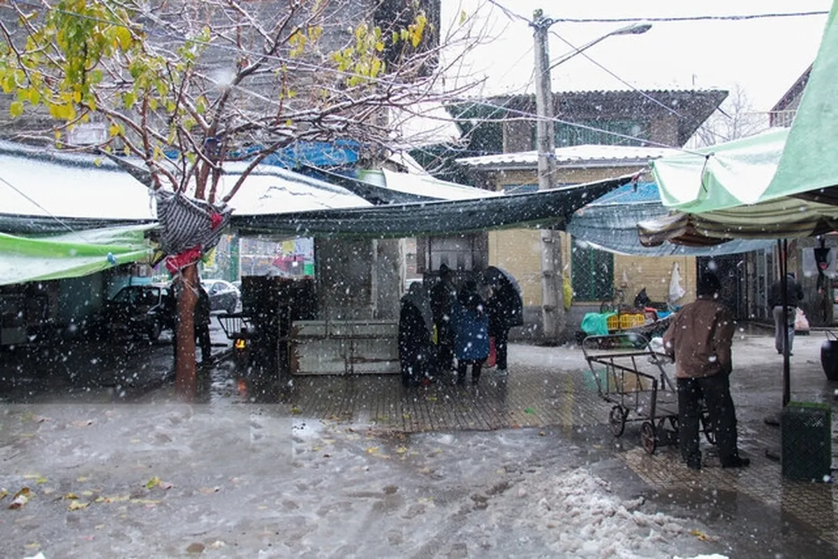 تشدید برف و باران در ۱۲ استان ایران